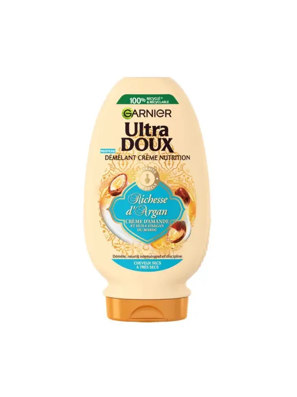 Ultra Doux - Après-shampooing Crème Nutrition Richesse d’Argan