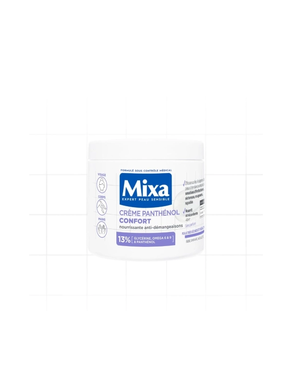 Mixa Panthenol Comfort Restoring Cream - Face, Body, Hands