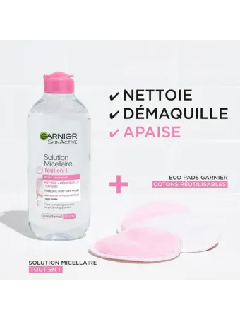 Solution Micellaire Tout en 1 Peaux Sensibles