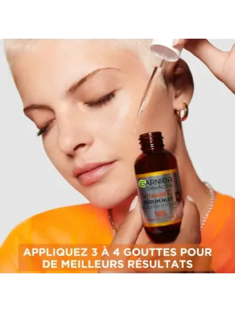 Sérum anti-taches nuit Vitamine C Garnier