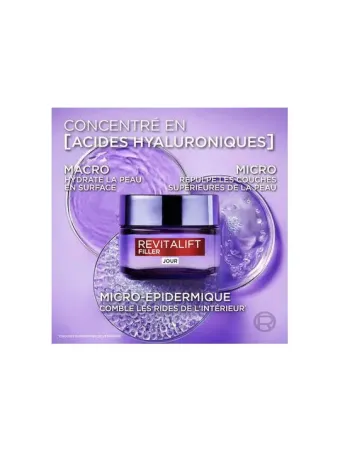 Revitalift Filler Crème de Jour Anti-Rides