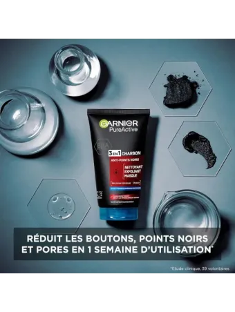 Nettoyant 3 en 1 Charbon Anti-Points Noirs