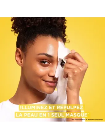 Masque tissu Vitamine C Booster d'éclat