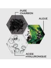 Masque Tissu au Charbon - Purifiant et Hydratant