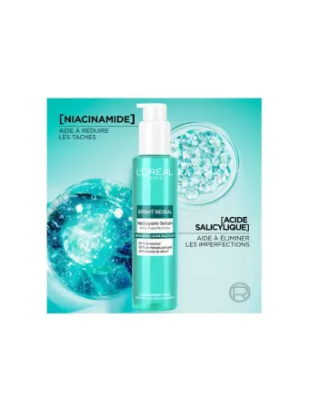Bright Reveal Nettoyant - Sérum ​ Anti-Imperfections Niacinamide