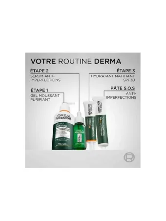 Men Expert Derma Control Purifying Gel Cleanser Salicylic Acid + Niacinamide