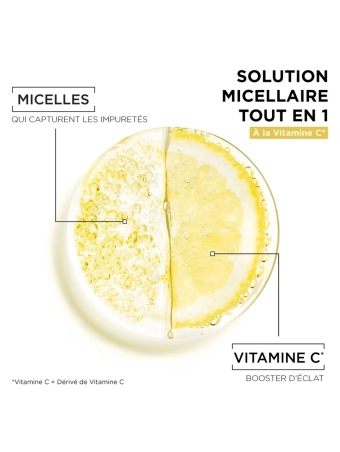 Solution Micellaire Tout En 1 Vitamine C