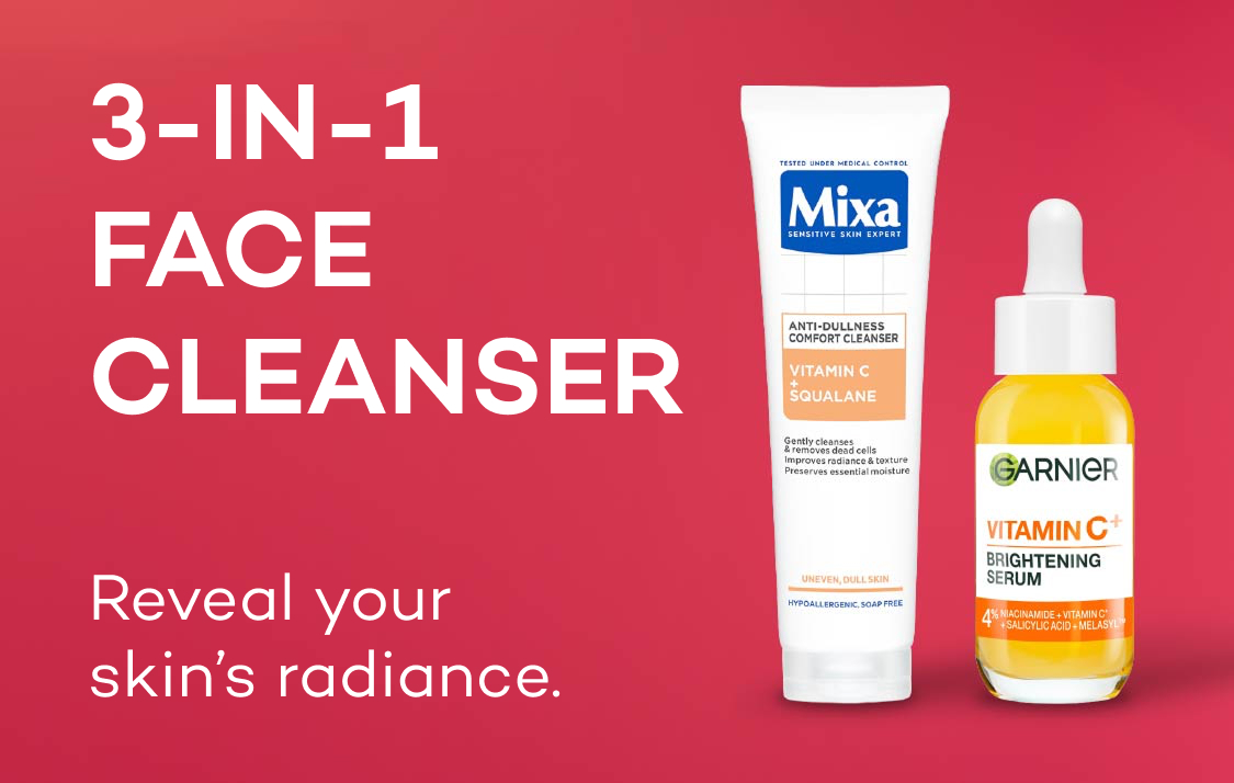 3-in-1 Face Cleanser